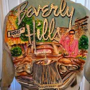 Rare Vintage Tony Alamo "Beverly Hills" Jacket sz large